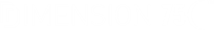 DIMENSION 75C Logo, White