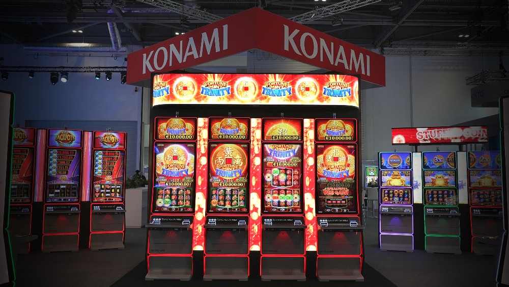 Fortune Mint Trinity slot series by Konami Gaming Inc