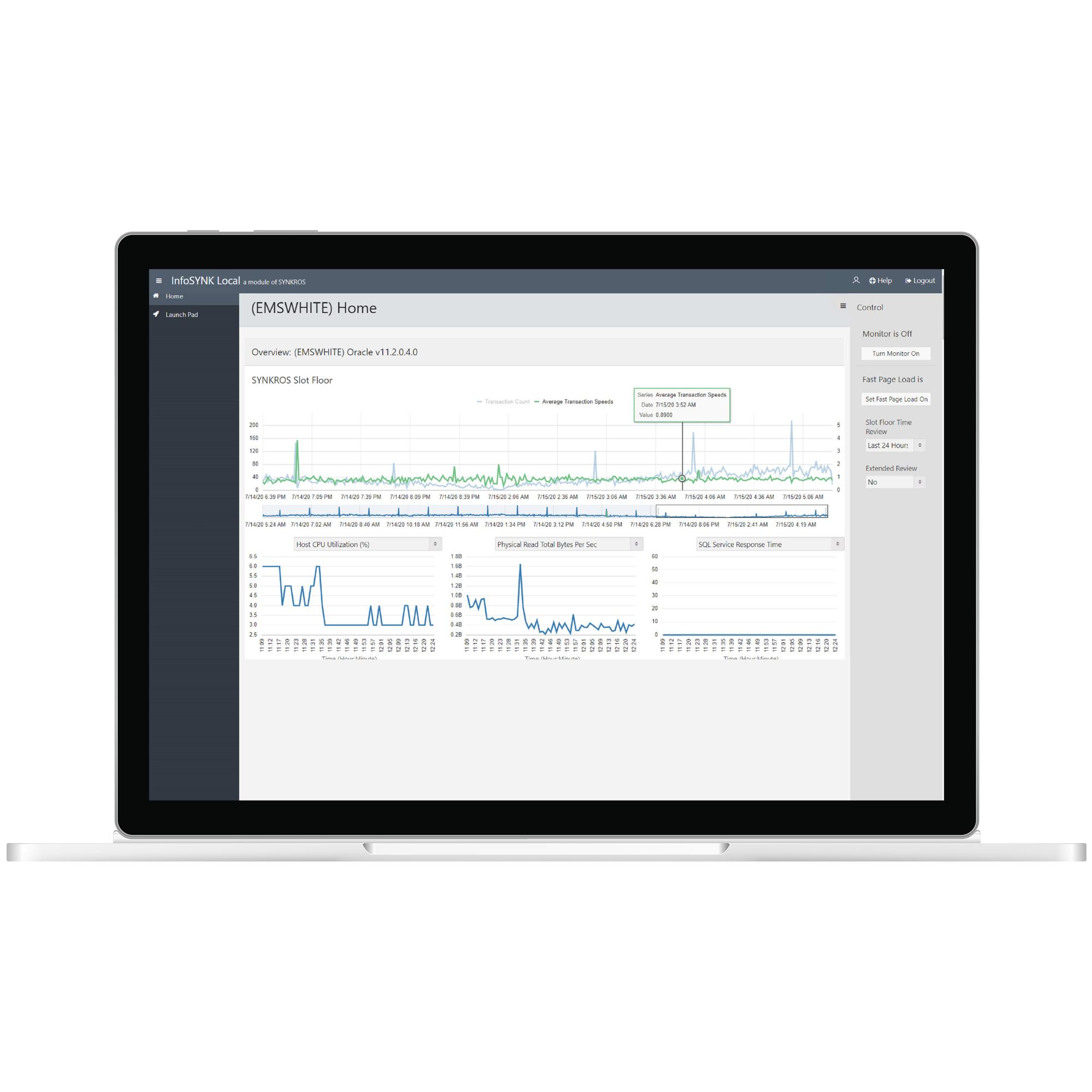 InfoSYNK Desktop Image