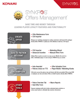 SYNKROS Offers Management Brochure SuperSeries Brochure