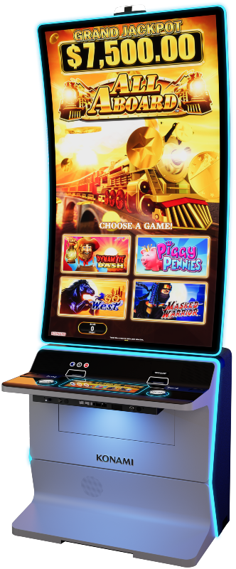 DIMENSION 75C with All Aboard multi-game 