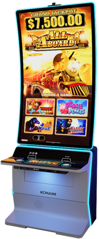 DIMENSION 75C with All Aboard multi-game  DIMENSION 75C with All Aboard multi-game