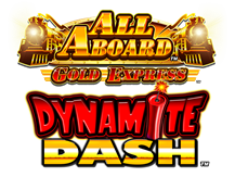 All Aboard Dynamite Dash Gold Express LOGO