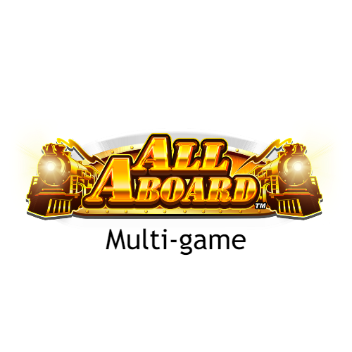 All Aboard Logo with Multi-game