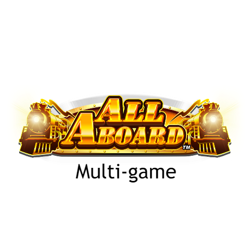 All Aboard Logo with Multi-game