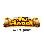 All Aboard Logo with Multi-game