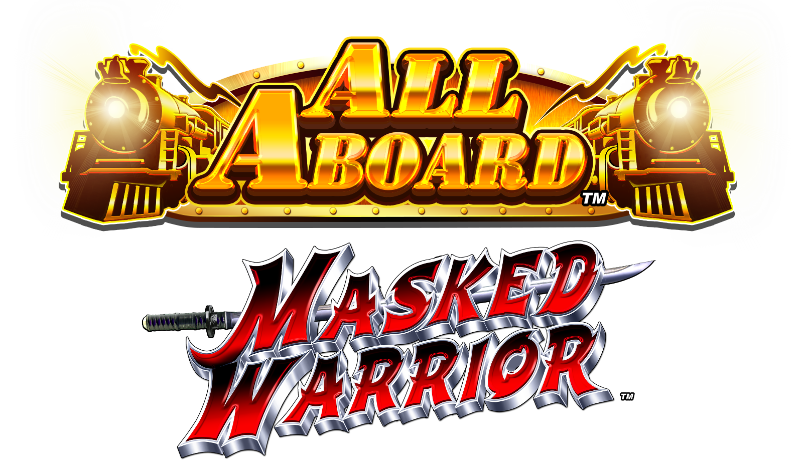 All Aboard Masked Warrior Logo