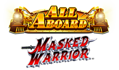 All Aboard Masked Warrior Logo