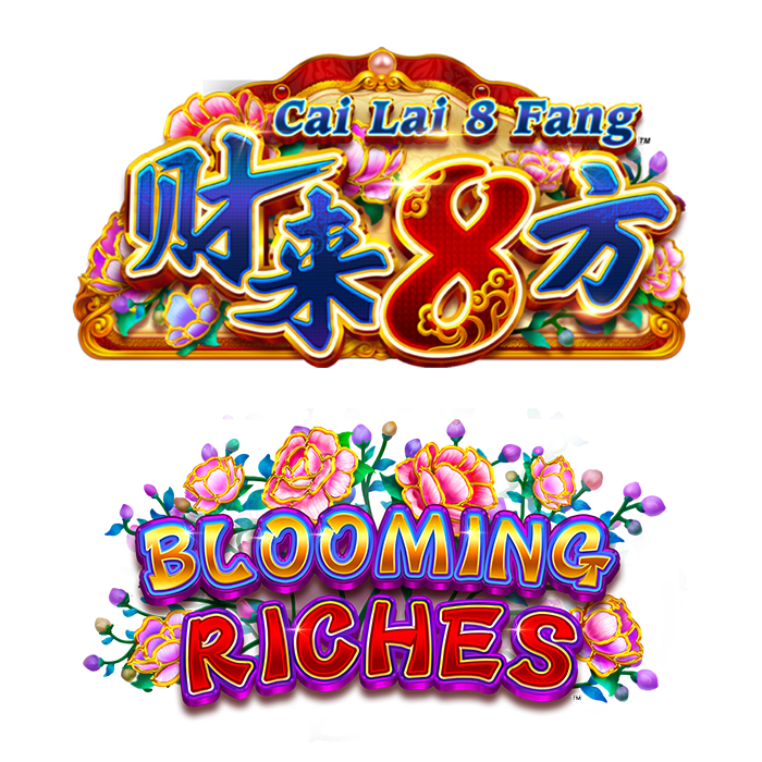 Cai Lai 8 Fang Blooming Riches Logo