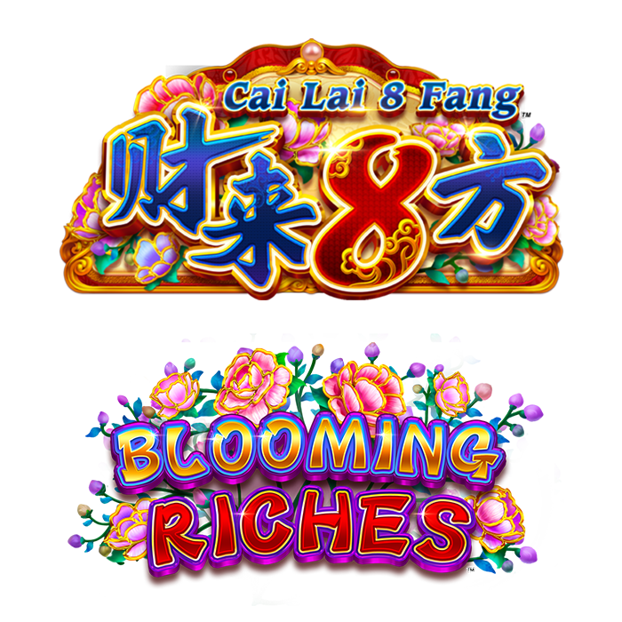 Cai Lai 8 Fang Blooming Riches Logo