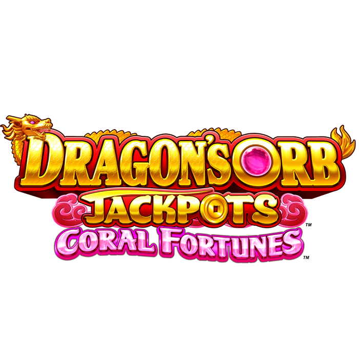 Dragon's Orb Jackpots Coral Fortunes Logo