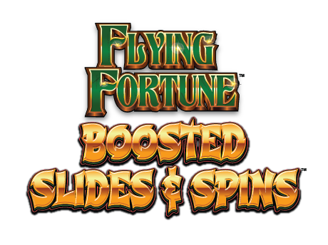 Flying Fortune Boosted Slides &amp; Spins Logo