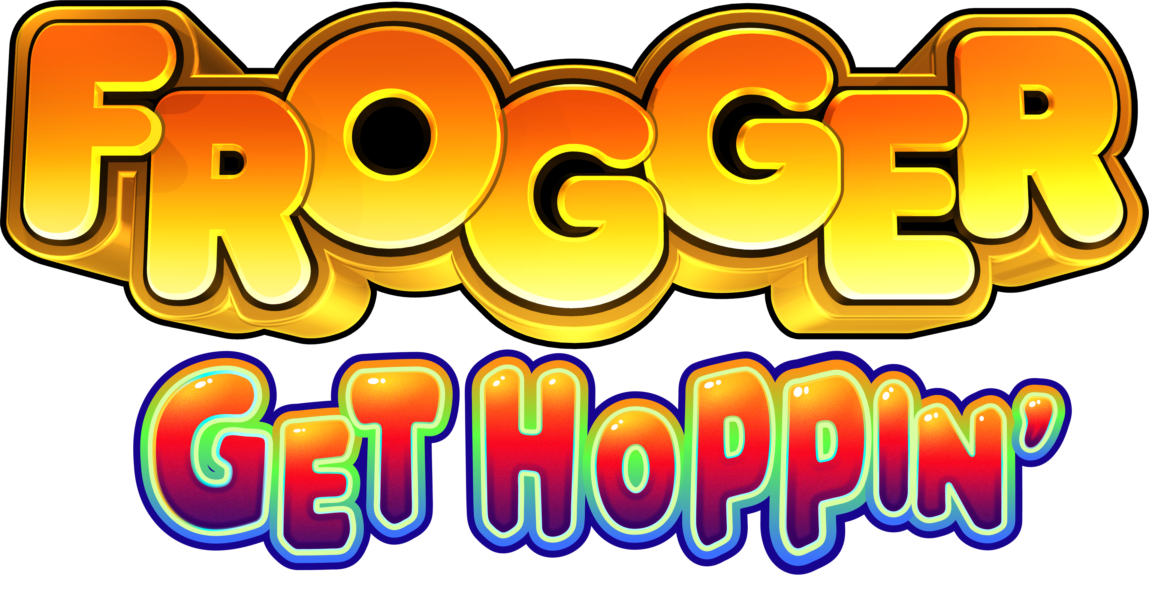 Frogger Get Hoppin Logo