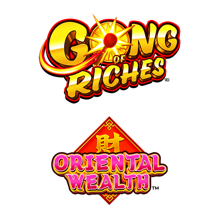 Gong of Riches Oriental Wealth Logo