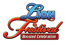 Lion Festival Boosted Celebration Logo