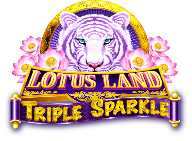 Lotus Land Triple Sparkle Logo