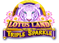 Lotus Land Triple Sparkle Logo
