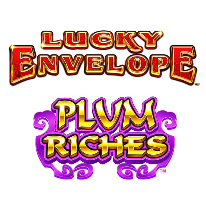 Lucky Envelope Plum Riches Logo