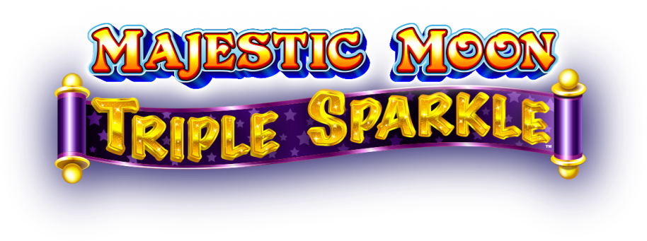 Majestic Moon Triple Sparkle Logo