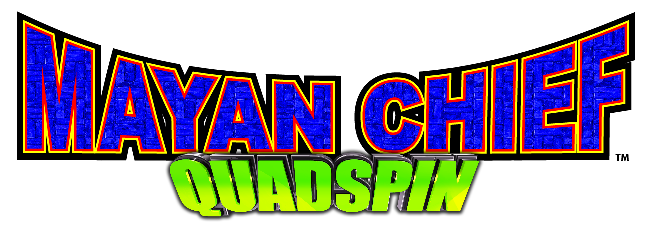 Mayan Chief Quad Spin Logo