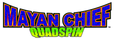 Mayan Chief Quad Spin Logo