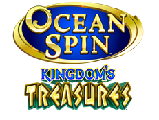 Ocean Spin Kingdoms Treasures Logo