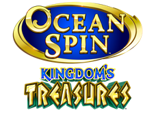 Ocean Spin Kingdoms Treasures Logo