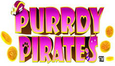 Purrdy Pirates Logo