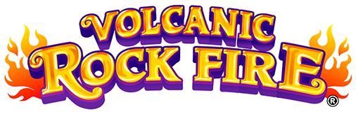 Volcanic Rock Fire Logo